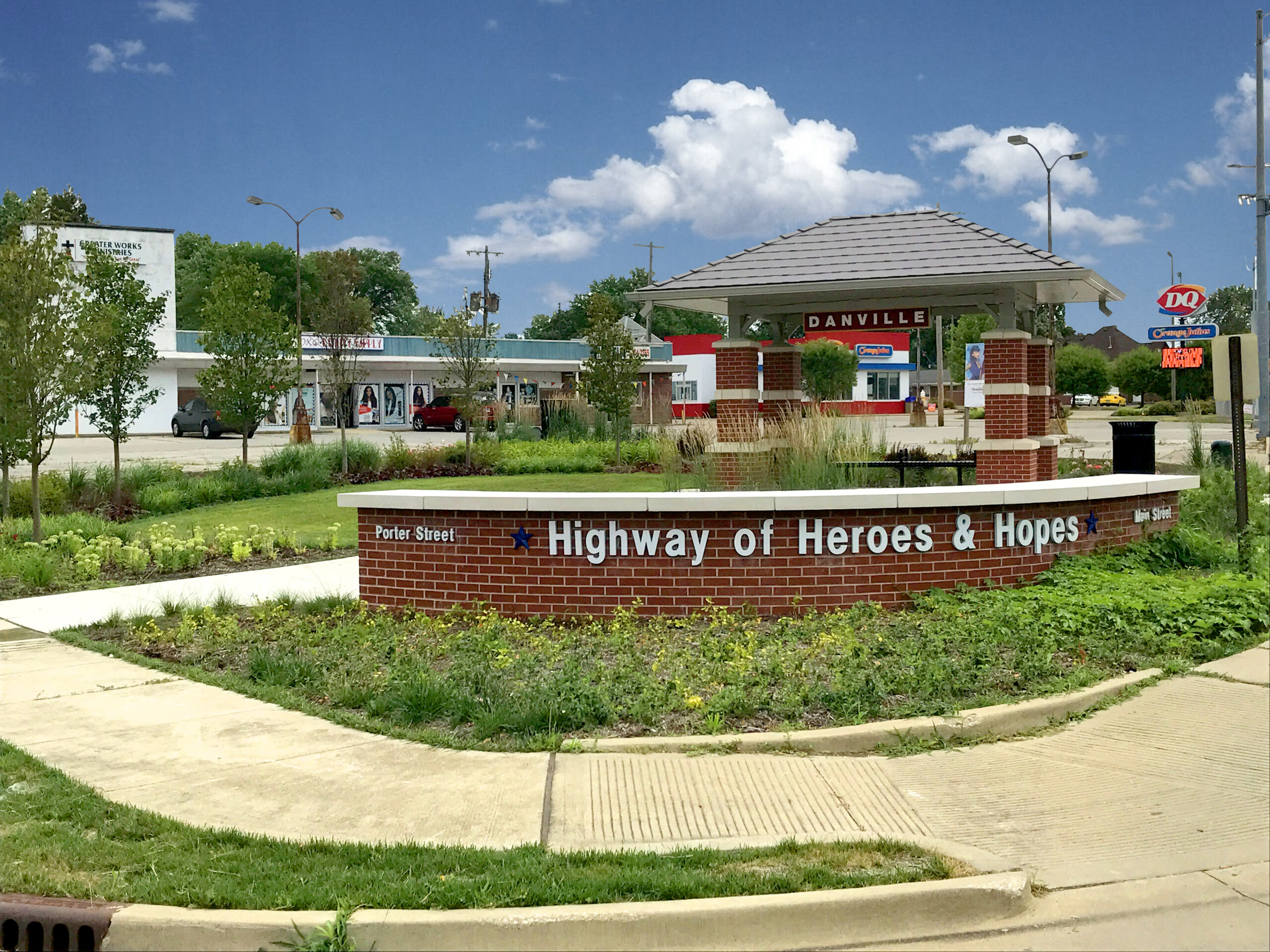 City of Danville Highway of Heroes and Hopes Mini-Park
